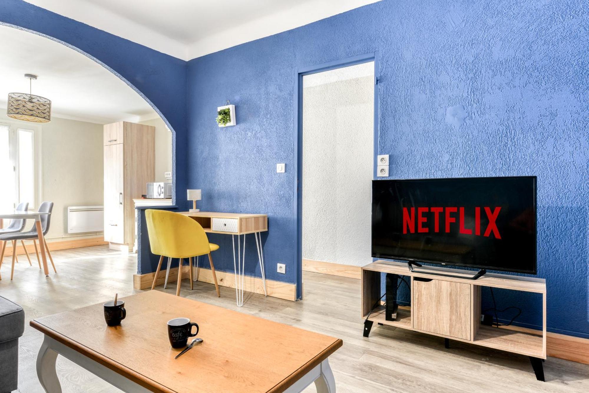L'Arche De La Cite Avec Netflix Fibre Et Clim Apartment Carcassonne Luaran gambar